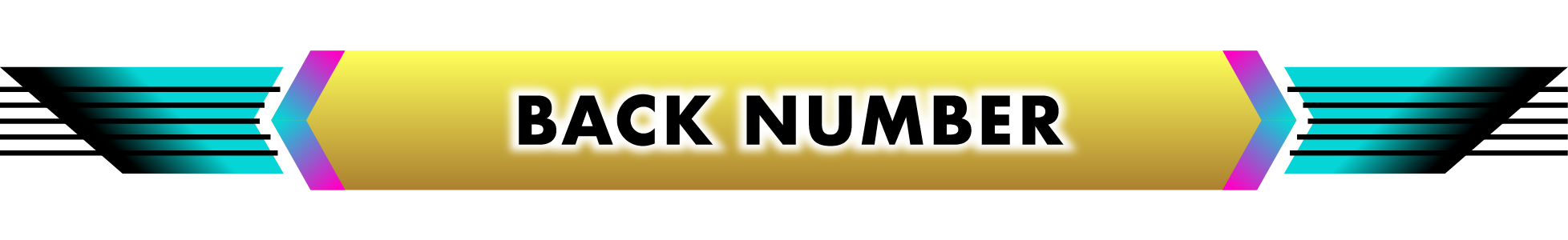 BACK NUMBER